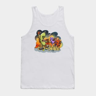 B-movie doodle Tank Top